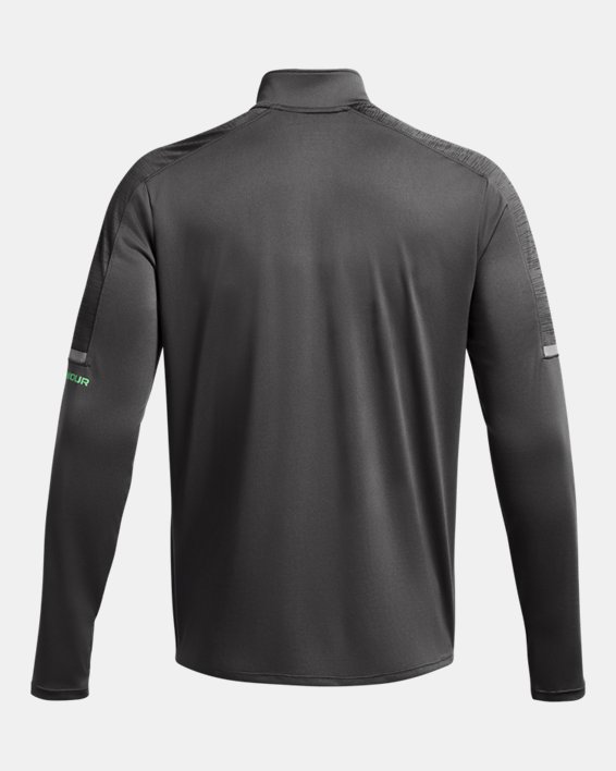 Camiseta con cremallera de ¼ UA Tech™ para hombre, Gray, pdpMainDesktop image number 4
